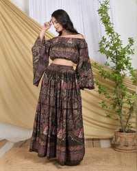 Mirella twilight gold rush co-ord set