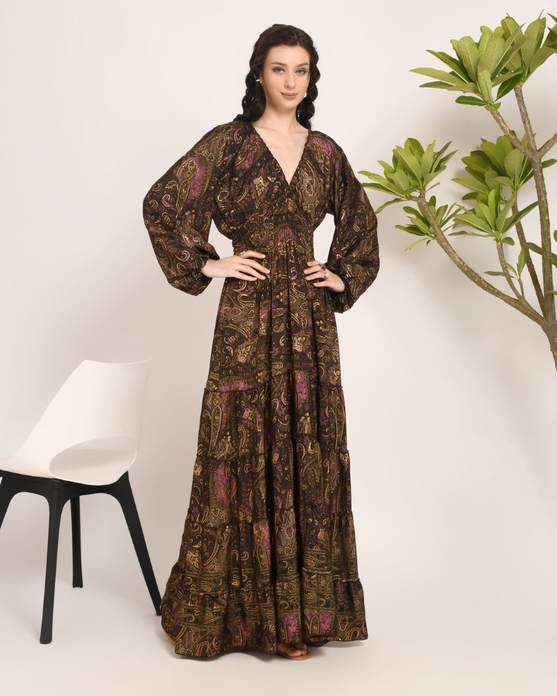 Selene sunset maxi dress