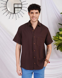 Dax cocoa breeze cotton shirt