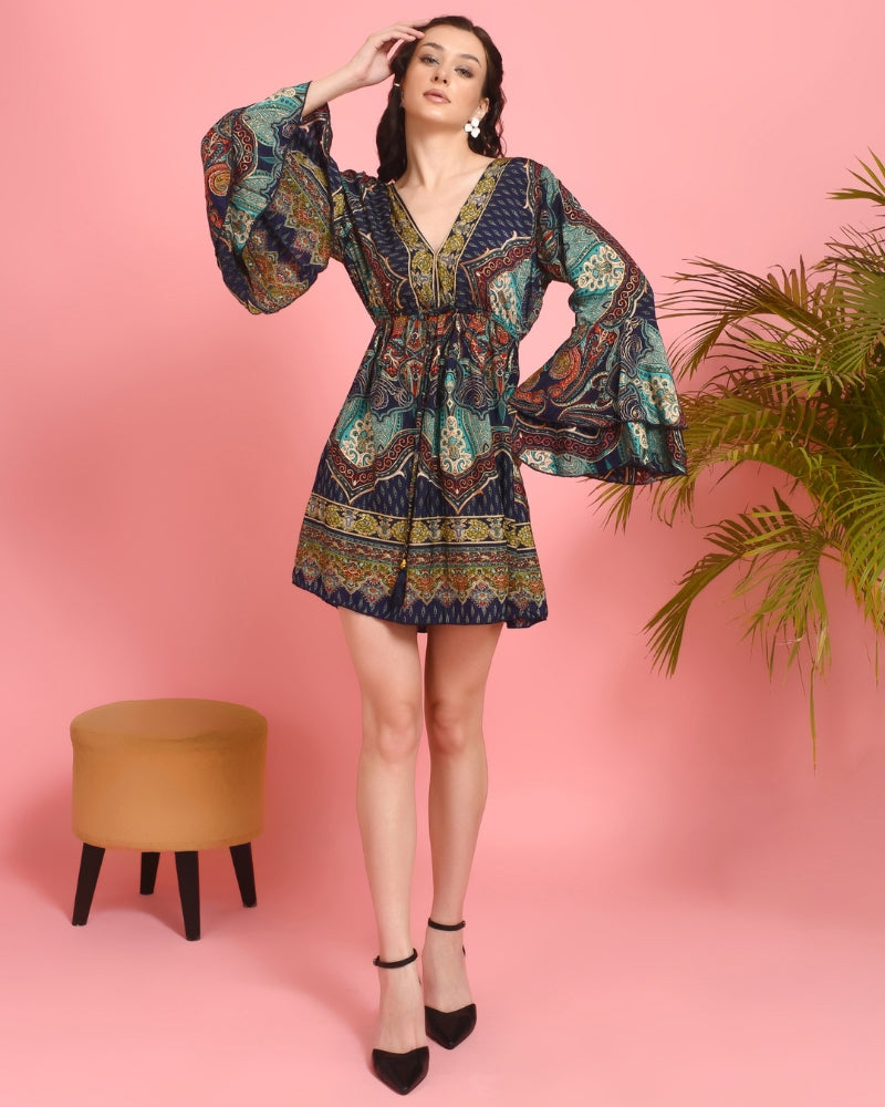 Nira nomadic muse mini dress