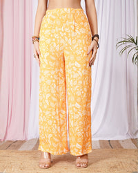 Elowen sun petal boho wide-leg trouser