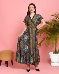 Freya angrakha maxi dress