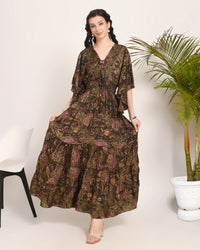 Nyra twilight paisley maxi dress
