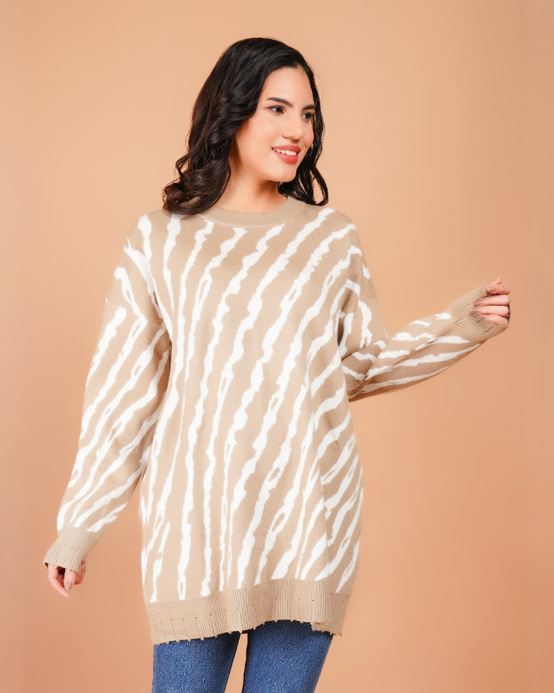 Creamsicle comfort oversize pullover