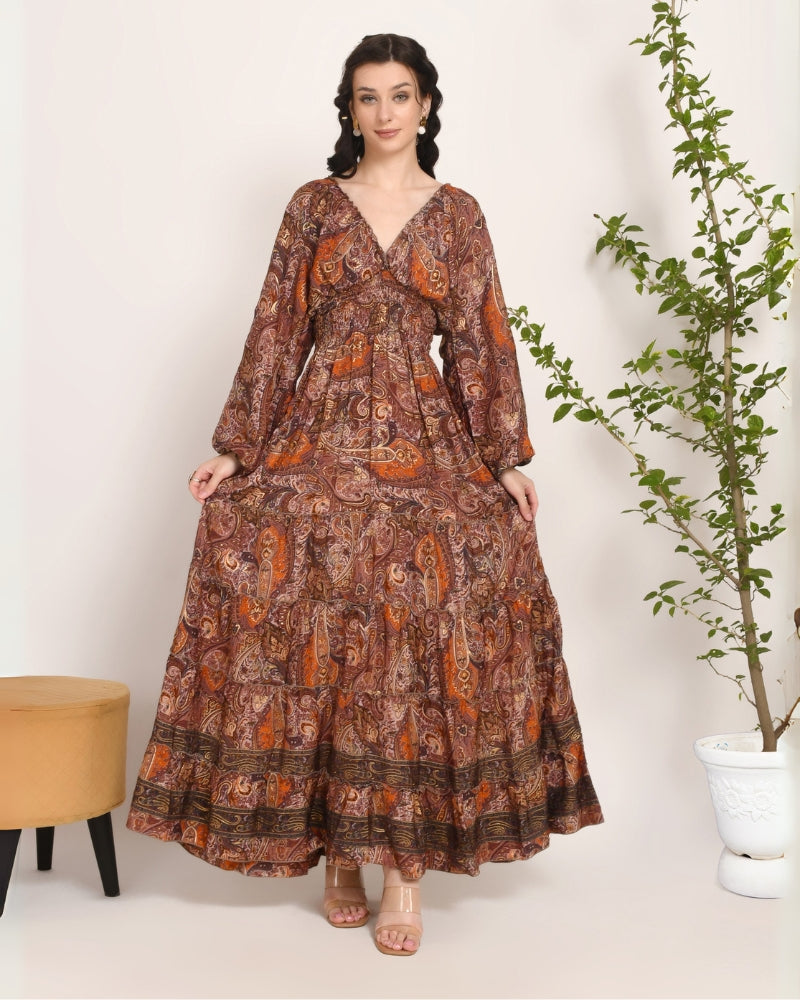 Sienna bloom maxi dress