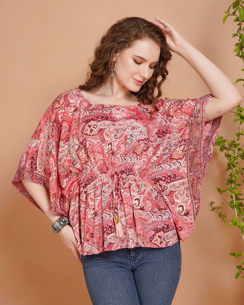 Gypsy rose kaftan top