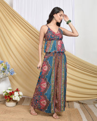 Aurelia sunset mosaic palazzo co-ord set