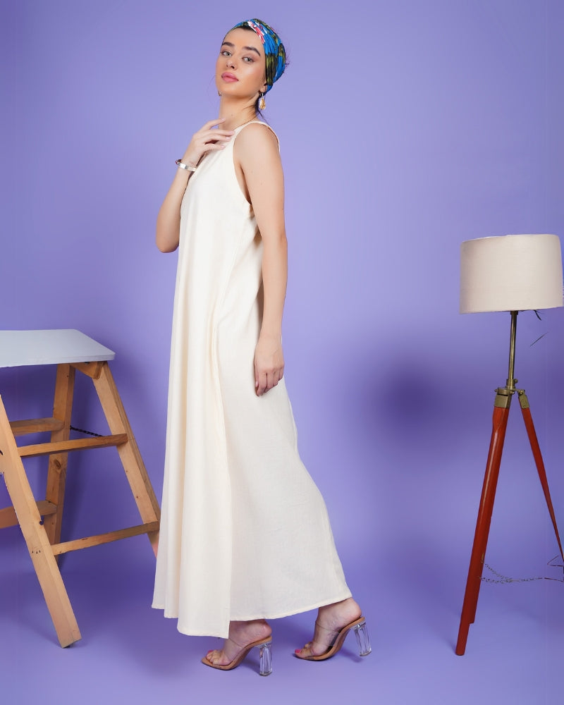 Pure radiance khadi maxi dress