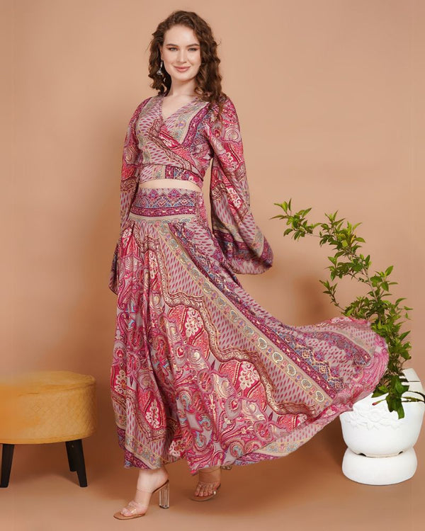 Rosie haze harmony skirt co-ord set