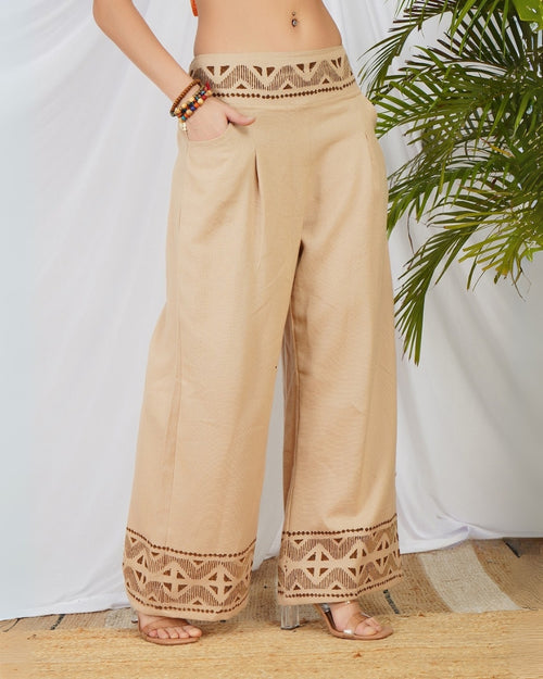 Sahara echo organic cotton trouser
