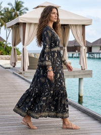 Moonshadow boho maxi dress
