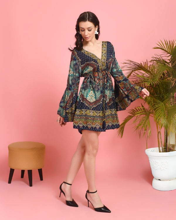 Nira nomadic muse mini dress