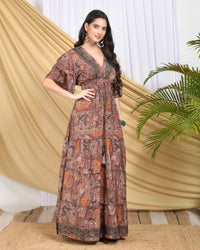 Maribelle rustic charm tiered maxi dress