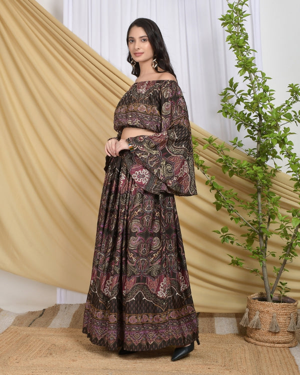 Mirella twilight gold rush co-ord set