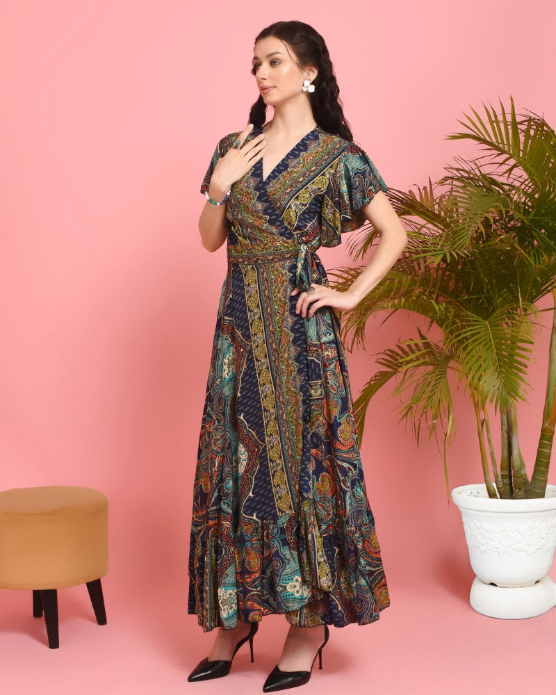 Freya angrakha maxi dress