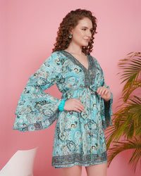 Boho breeze short dress