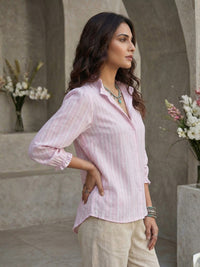 Cirelle pink whisper cotton shirt
