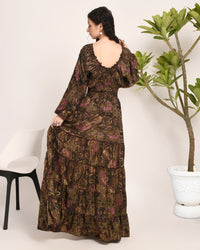 Selene sunset maxi dress