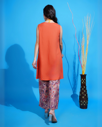 Sunset serenade asymmetrical co-ord set