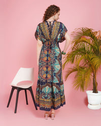 Tahlia sapphire sunset maxi dress