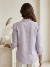 Aurelia lavender cloud shirt