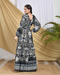 Vivienne midnight glow maxi dress