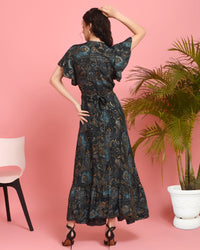 Juliette dusk maxi angrakha dress