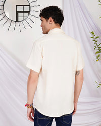 Axel creamstone boho cotton shirt