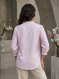 Cirelle pink whisper cotton shirt