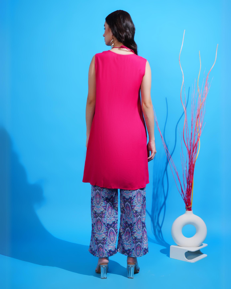 Funky fusion asymmetrical co-ord set