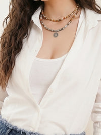 Calista ivory breeze cotton shirt