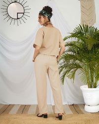 Isolde sun-kissed cotton co-ord set