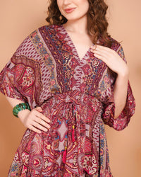 Mireya kimono mini dress