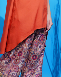 Sunset serenade asymmetrical co-ord set