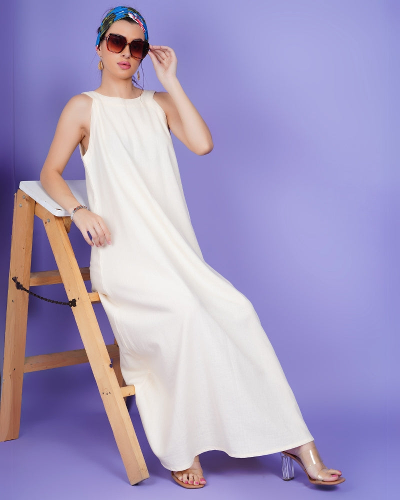 Pure radiance khadi maxi dress