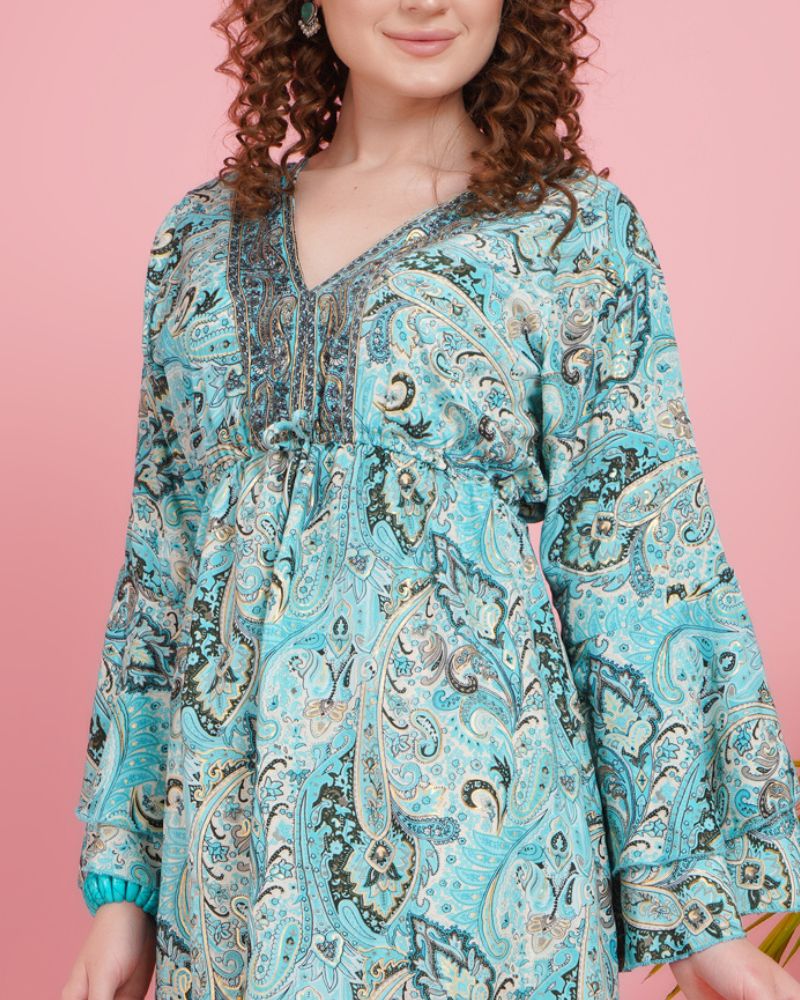 Boho breeze short dress