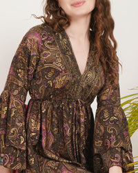 Twilight cocoa breeze short dress