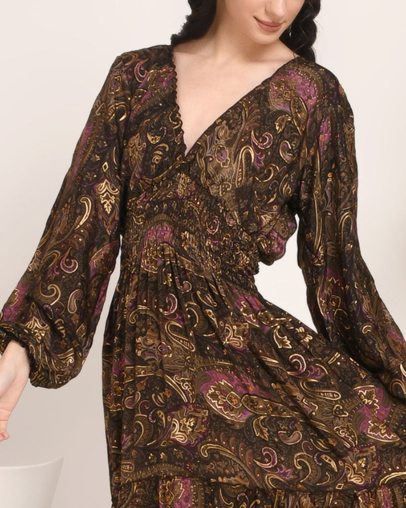 Selene sunset maxi dress