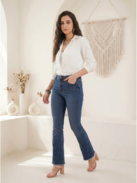 Calista ivory breeze cotton shirt