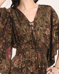 Nyra twilight paisley maxi dress