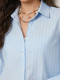 Odette morning breeze boxy cotton shirt