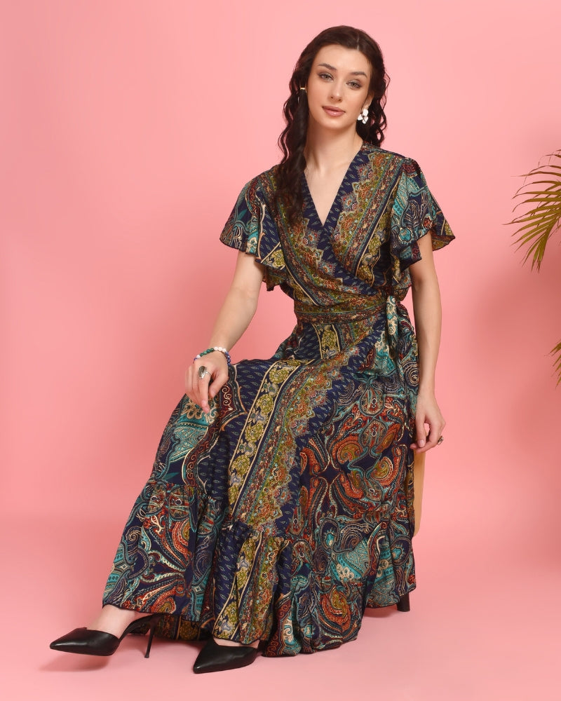 Freya angrakha maxi dress