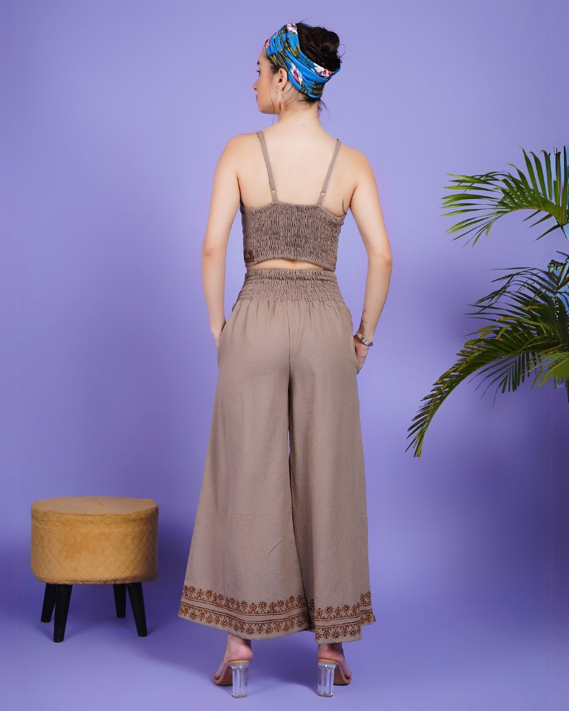 Nomadic nirvana 3 piece khadi co-ord set