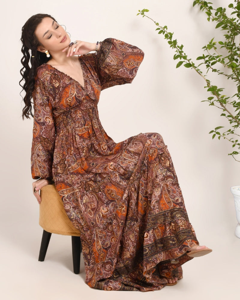 Sienna bloom maxi dress