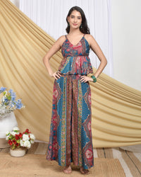 Aurelia sunset mosaic palazzo co-ord set