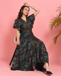 Juliette dusk maxi angrakha dress