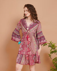 Sweet hue groove short dress