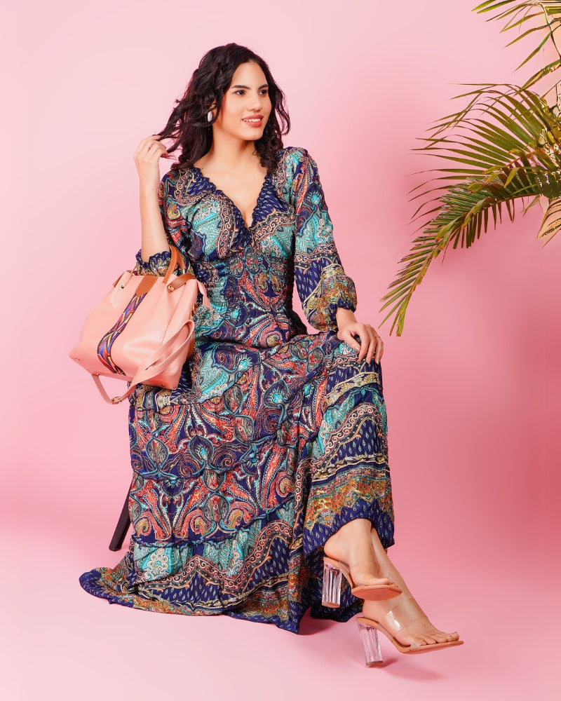 The enchanted boho beauty maxi dress