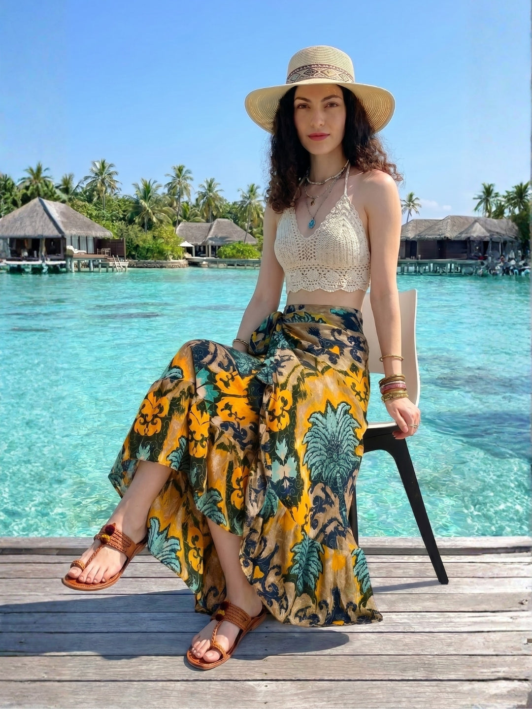 Elowen sunreef boho wrap skirt