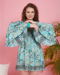 Boho breeze short dress